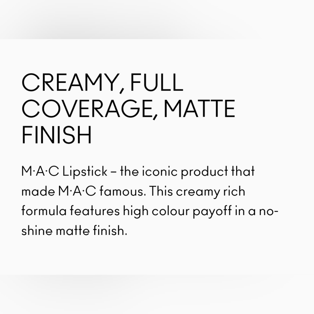 Ring The Alarm | Matte Lipstick | Mac Cosmetics | Brand New in Box | Authentic - Picture 7 of 14